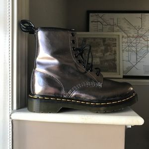 Metallic Doc Martens